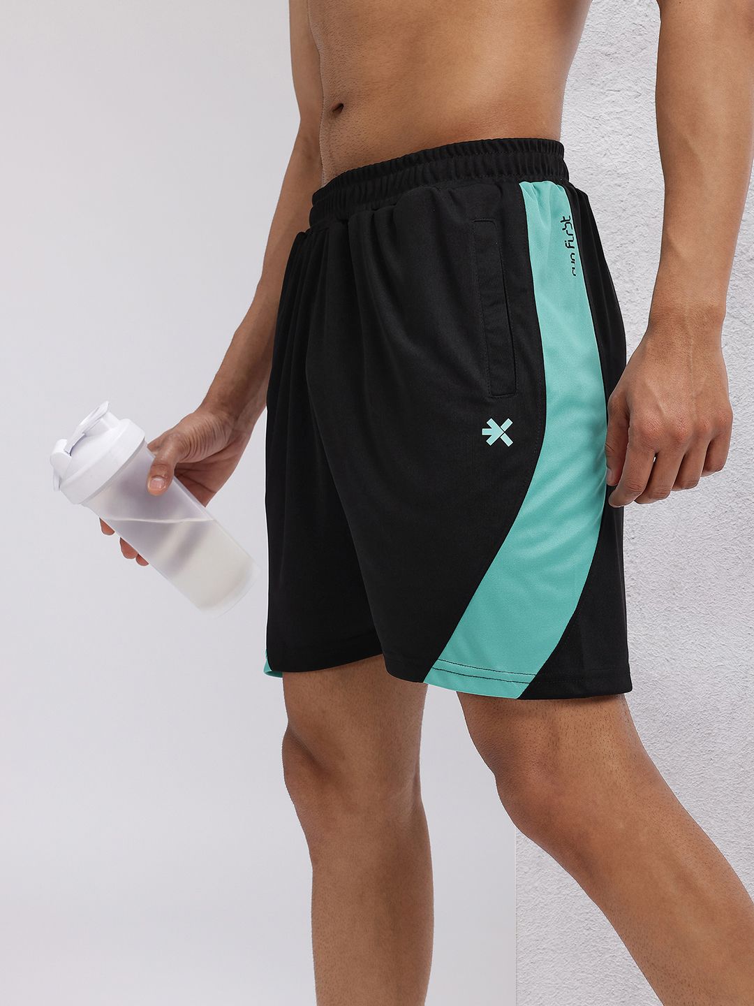 HRX by Hrithik Roshan Men Rapid-Dry Side Striped Running Shorts
