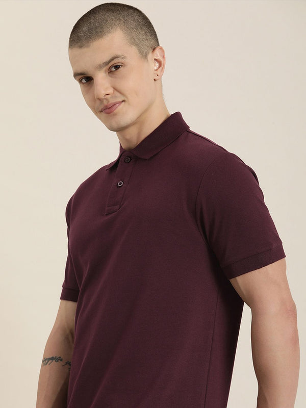 DILLINGER Men Polo Collar Pure Cotton T-shirt
