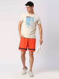 Being Human Graphic Printed Round Neck Short Sleeves T-shirt
