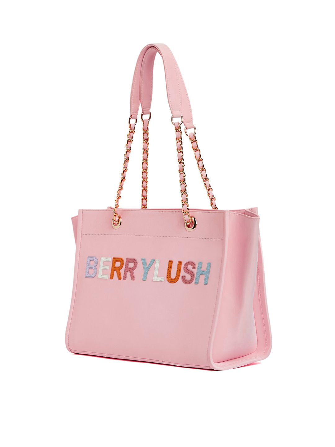 Berrylush Printed Oversized Structured Shoulder Bag