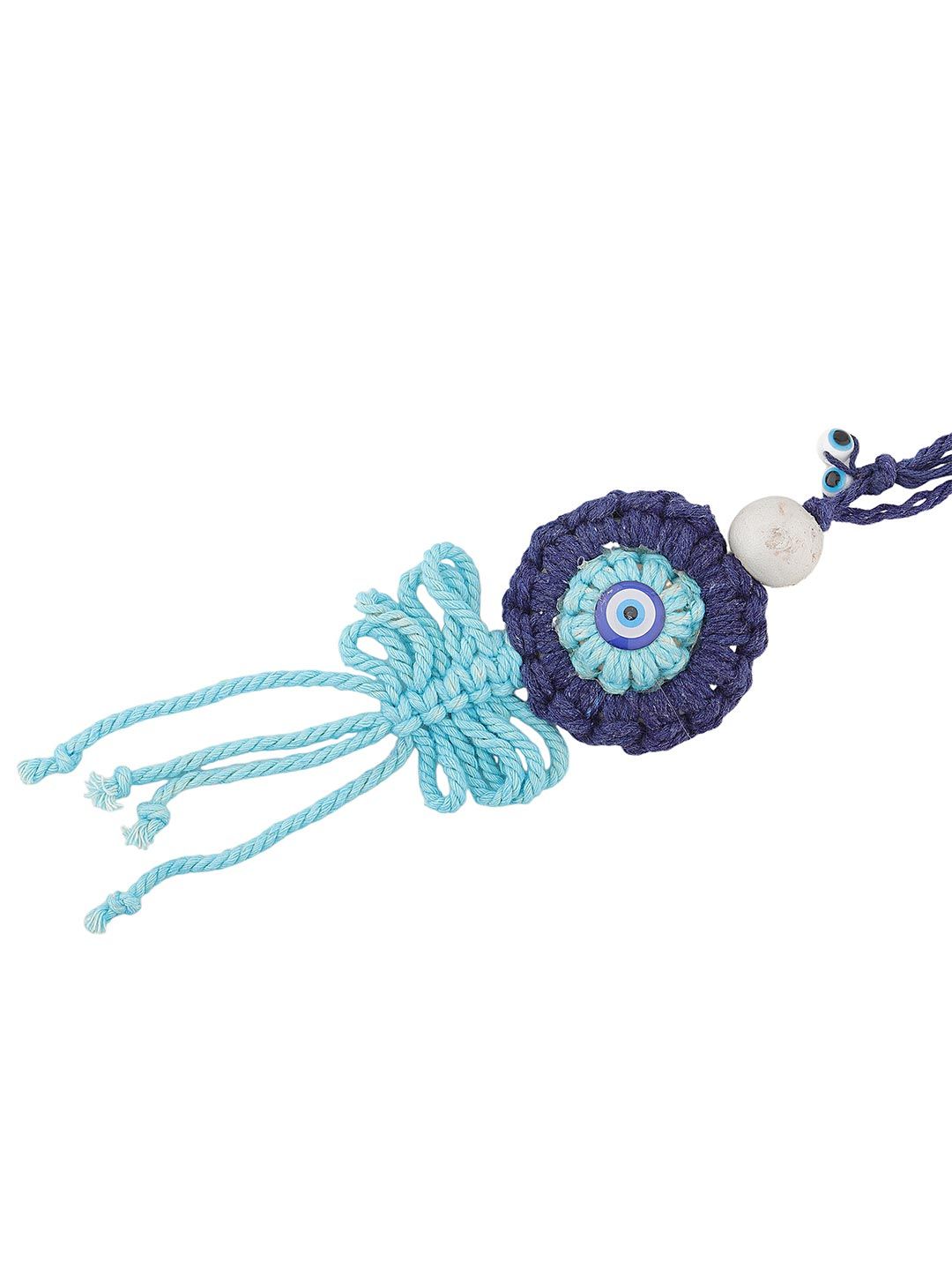 Voylla Nazar Evil Eye Crocheted Bhaiya Bhabhi Rakhi