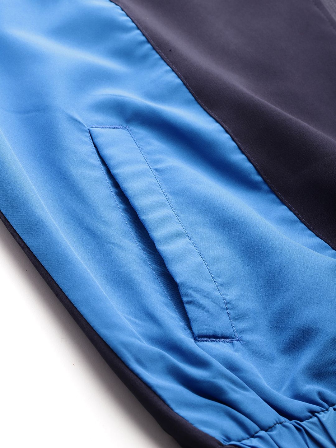 HRX by Hrithik Roshan Colourblocked Rapid-Dry Hooded Outdoor Jacket
