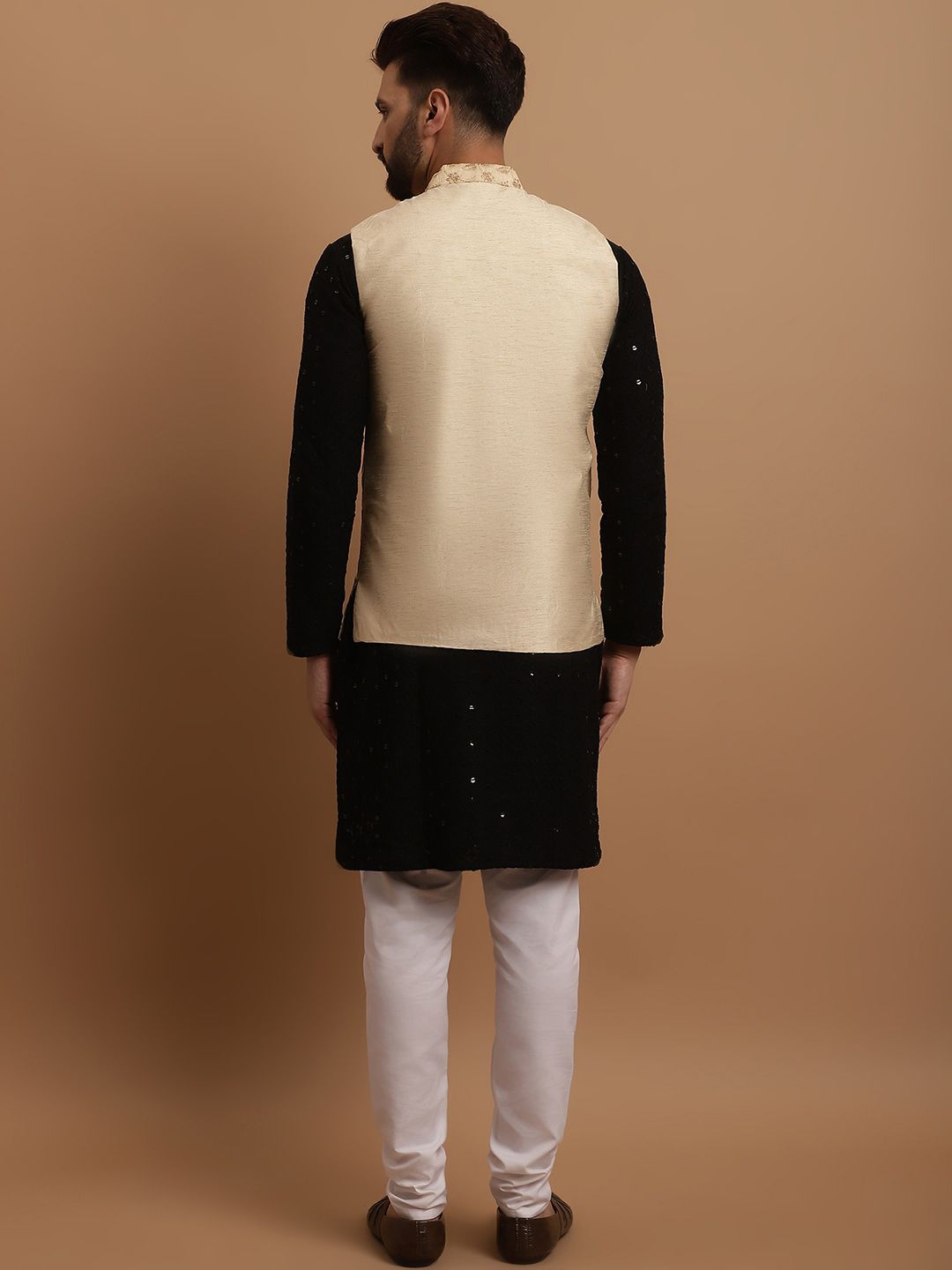 SOJANYA Kurta Kapas Tulen Sulaman dengan Piyama