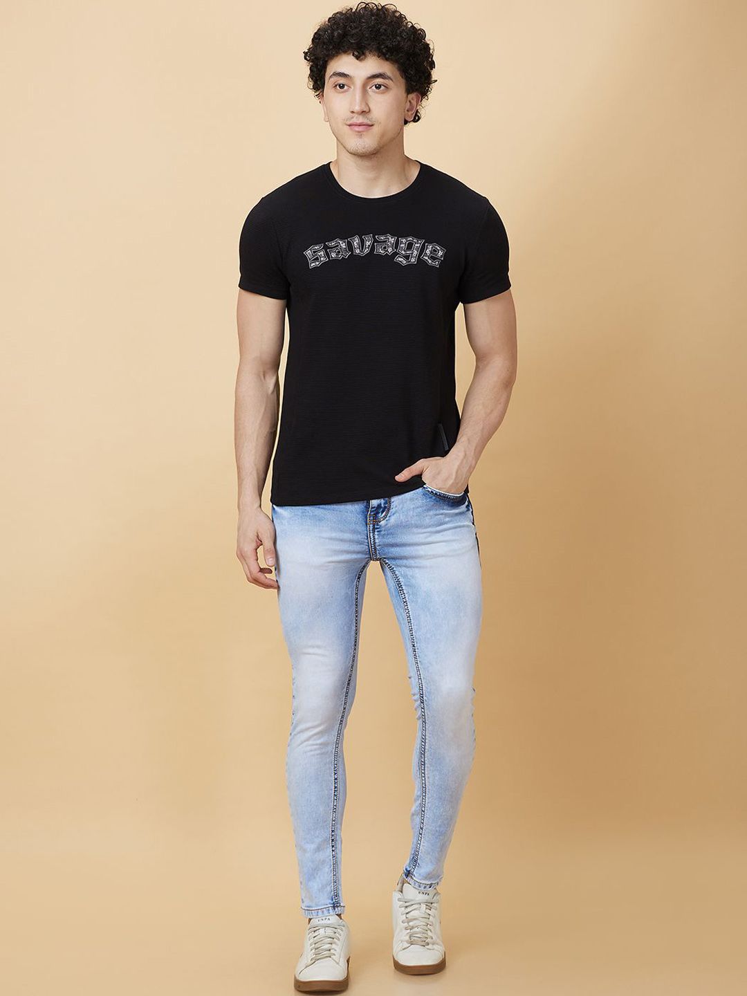 Being Human Men Heavy Fade Jeans