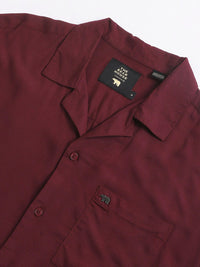 THE BEAR HOUSE Slim Fit Opaque Casual Shirt