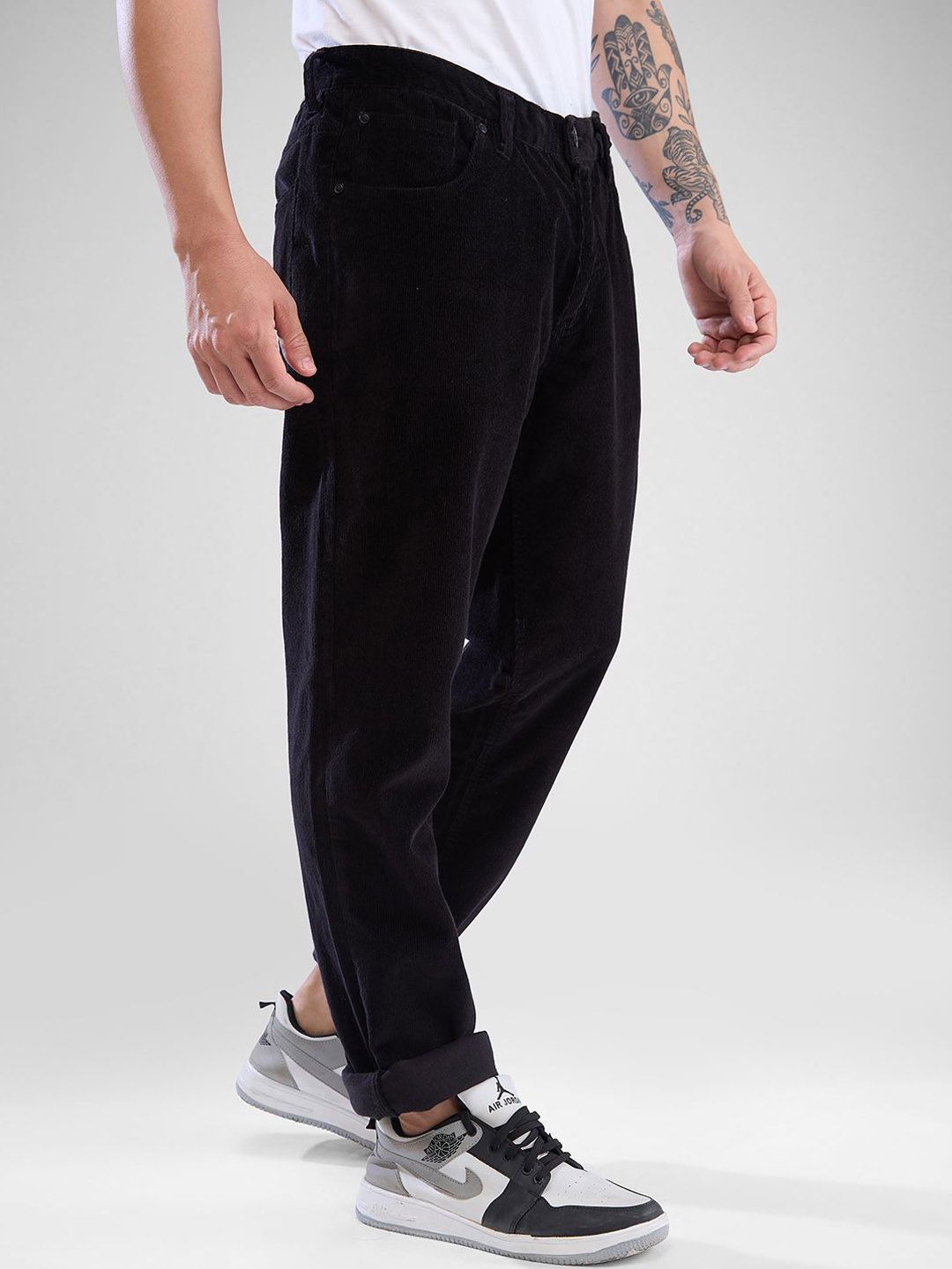 SPYKAR Men Mid-Rise Regular Trousers