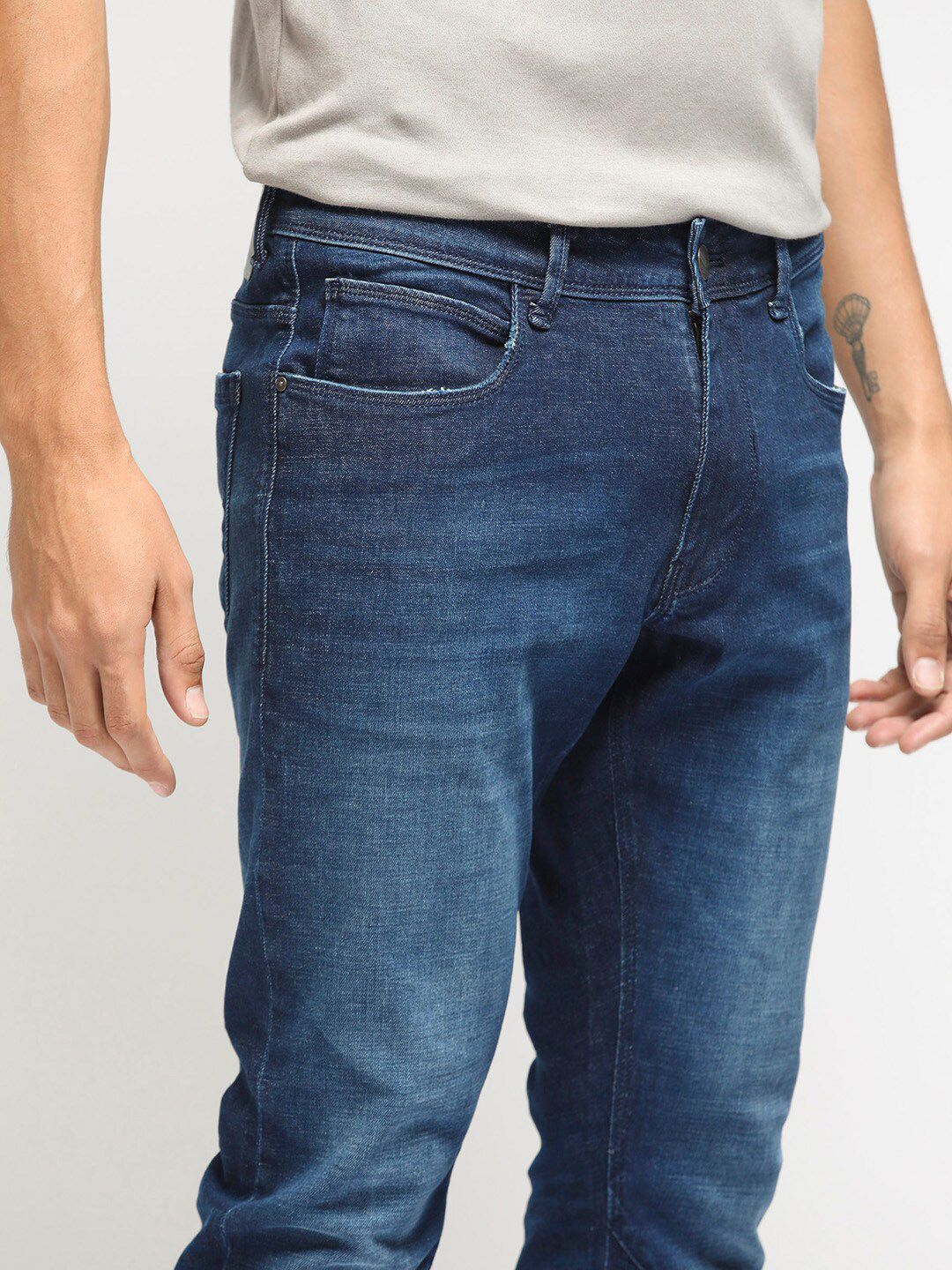 RARE RABBIT Men Toke Slim Fit Jeans