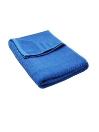 MYTRIDENT Blue 400 GSM Pure-Cotton Bath Towel