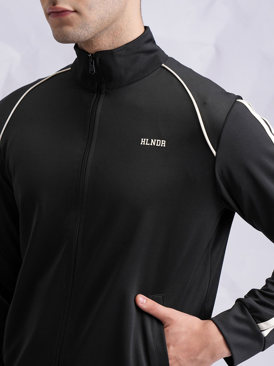Highlander High Neck Lengan Panjang Sweatshirt & seluar