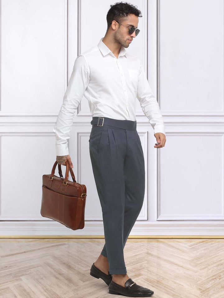 KLOTTHE Men Italian Gurkha Pants