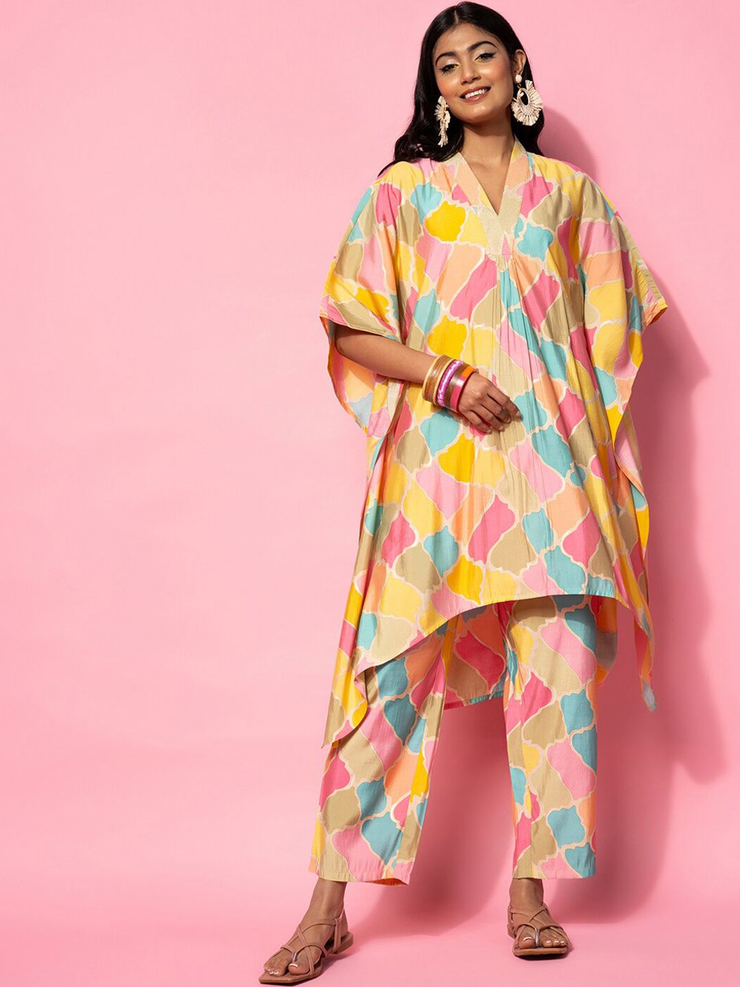 Libas Abstract Printed Co-Ords