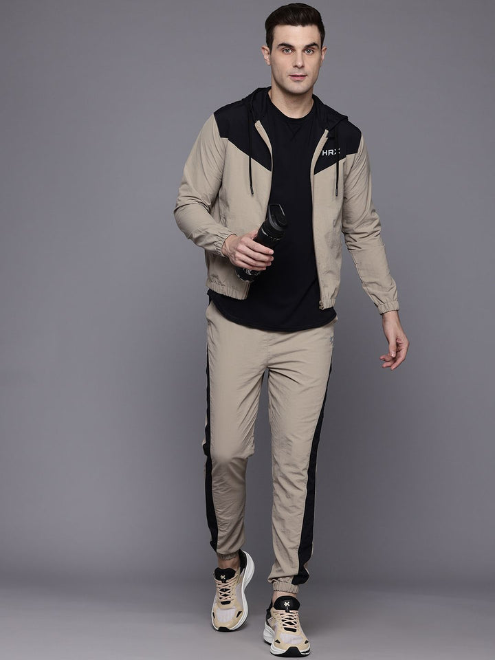 HRX by Hrithik Roshan Colourblocked Rapid-Dry Running Tracksuit