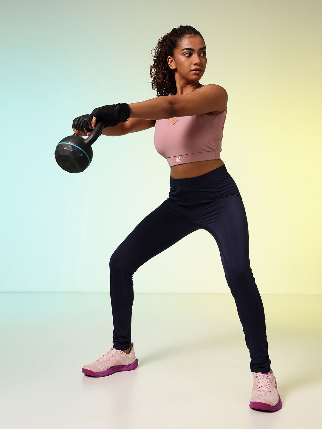 HRX by Hrithik Roshan Lightly Padded Rapid-Dry Training Bra HR_SS25_W_BA_KT061_03_C