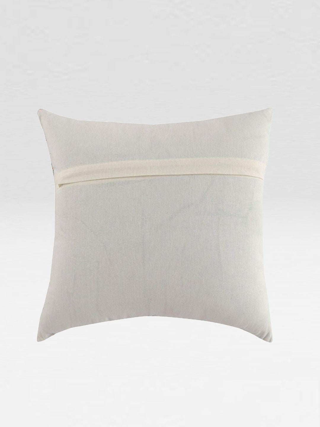 STITCHNEST Blue & Pink Set of 5 Geometric Square Cushion Covers