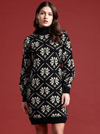 all about you Floral Patterned Jumper Dress