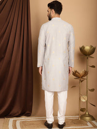 SOJANYA Mandarin Collar Kurta with Churidar