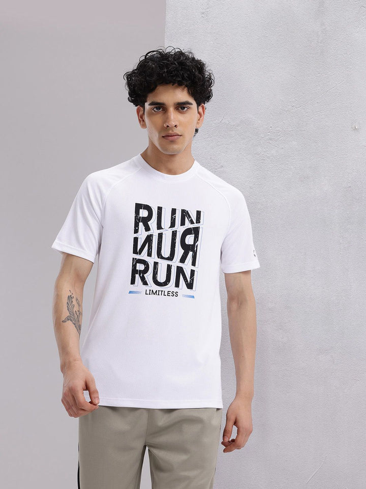 HRX by Hrithik Roshan Typography Printed Running T-shirt
