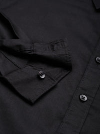 The Indian Garage Co Men Black Comfort Casual Shirt