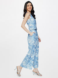 AND Women Floral Printed Top with Palazzos