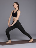 HRX by Hrithik Roshan Rapid-Dry Yoga Seamless Tights