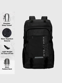 HRX by Hrithik Roshan Unisex Brand Logo Backpack