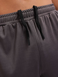 HRX by Hrithik Roshan Men  Brand Logo Detail Mid-Rise Rapid-Dry Training Joggers
