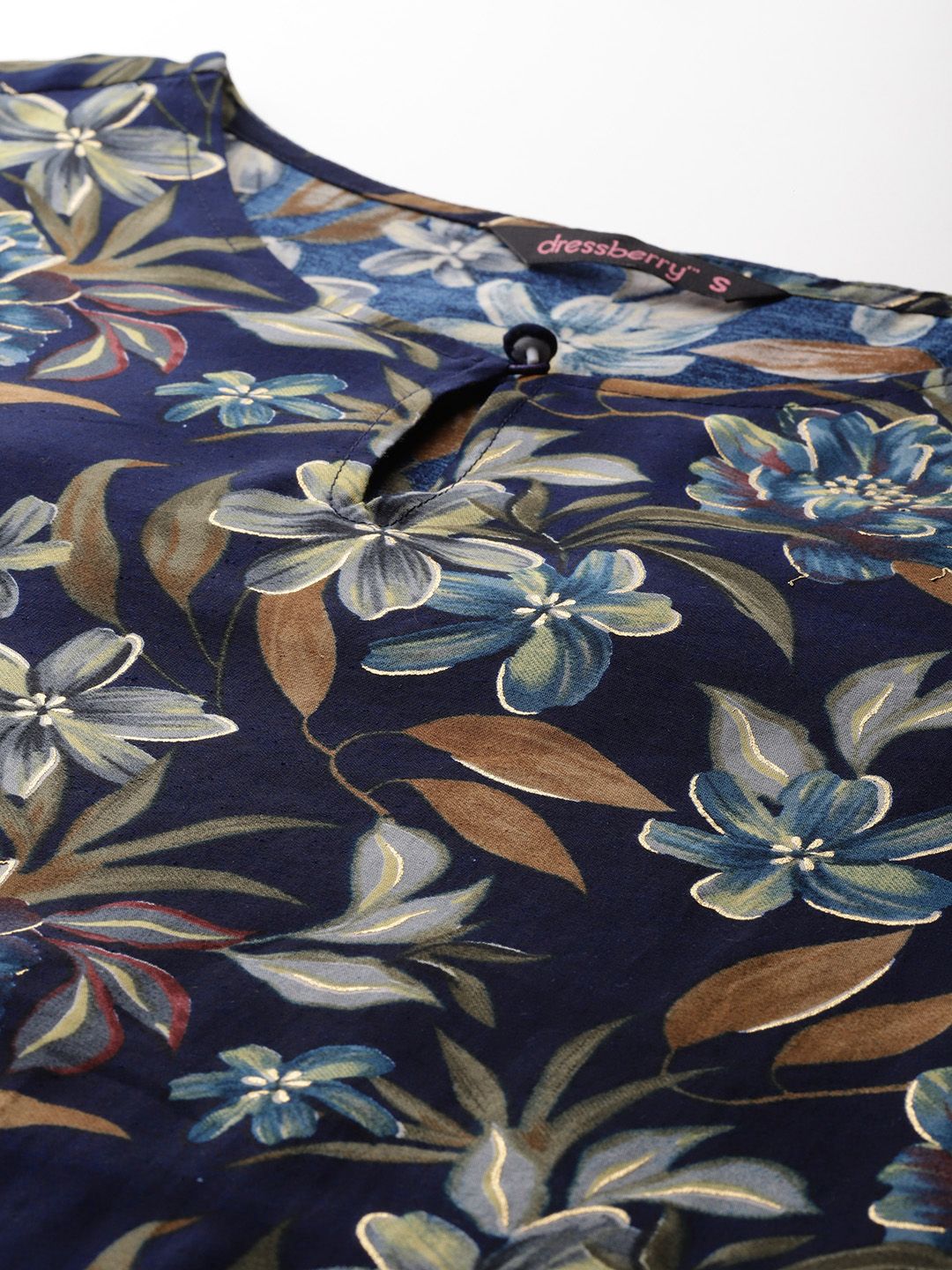 DressBerry Floral Printed Tunic With Trousers Co-Ords