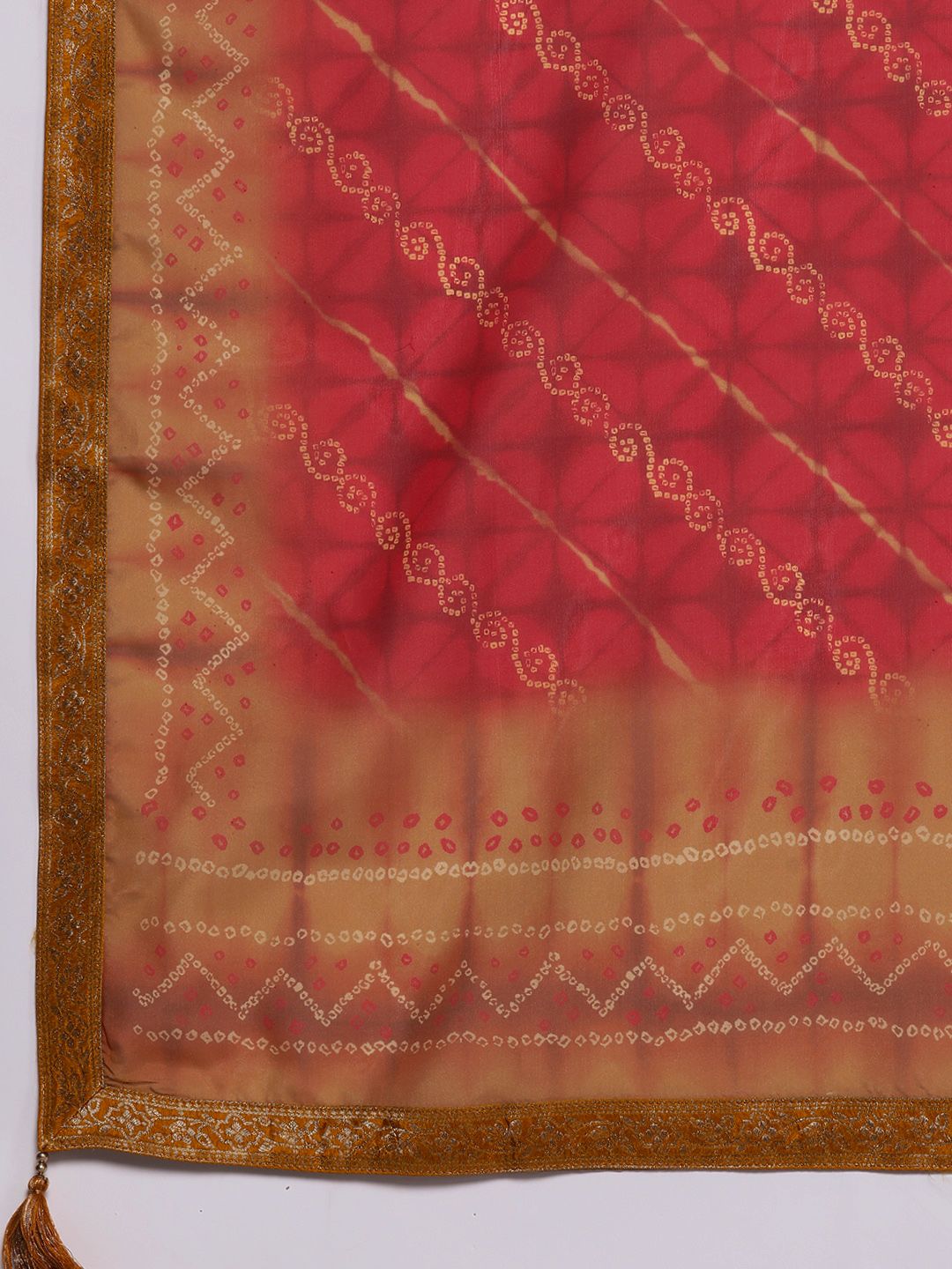 Libas Floral Embroidered Kurta with Trousers & With Dupatta