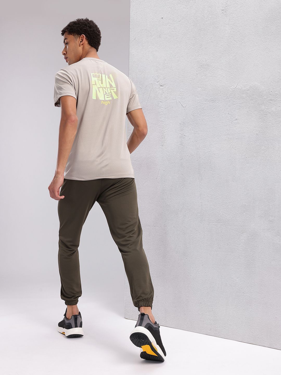 HRX by Hrithik Roshan Typography Print Rapid-Dry Running T-shirt