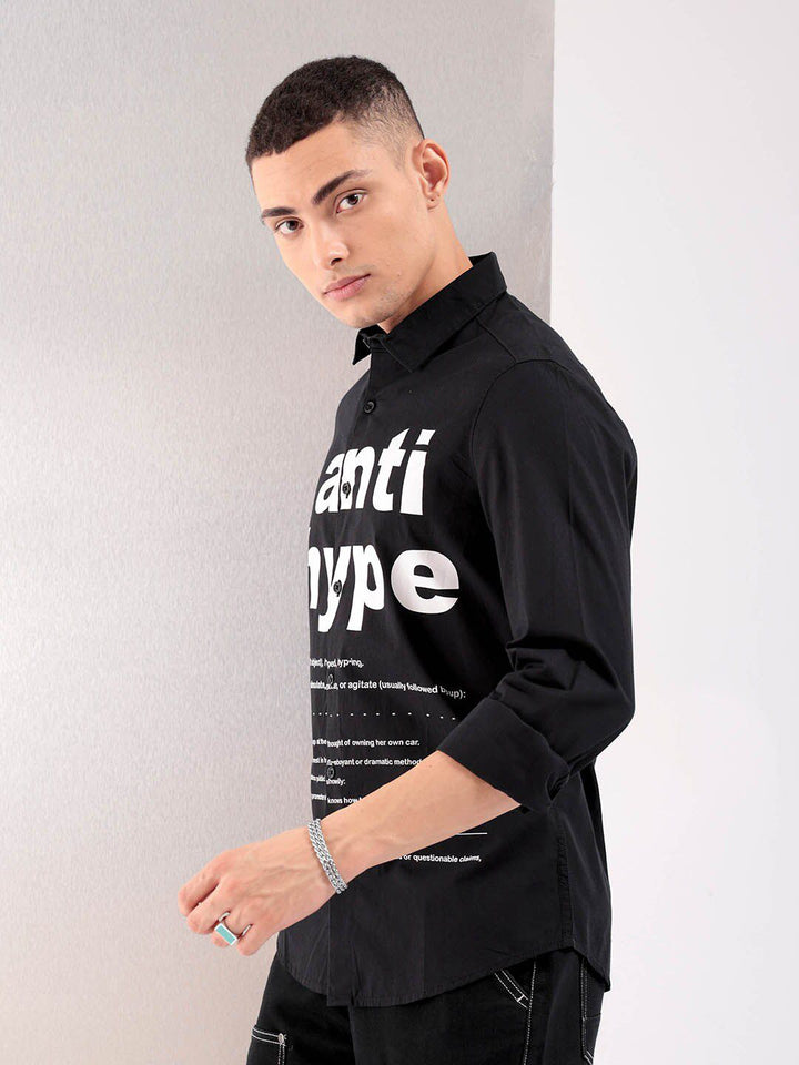 The Indian Garage Co Slim Fit Printed Pure Cotton Casual Shirt
