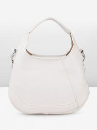 DressBerry Animal Textured Half Moon Hobo Bag