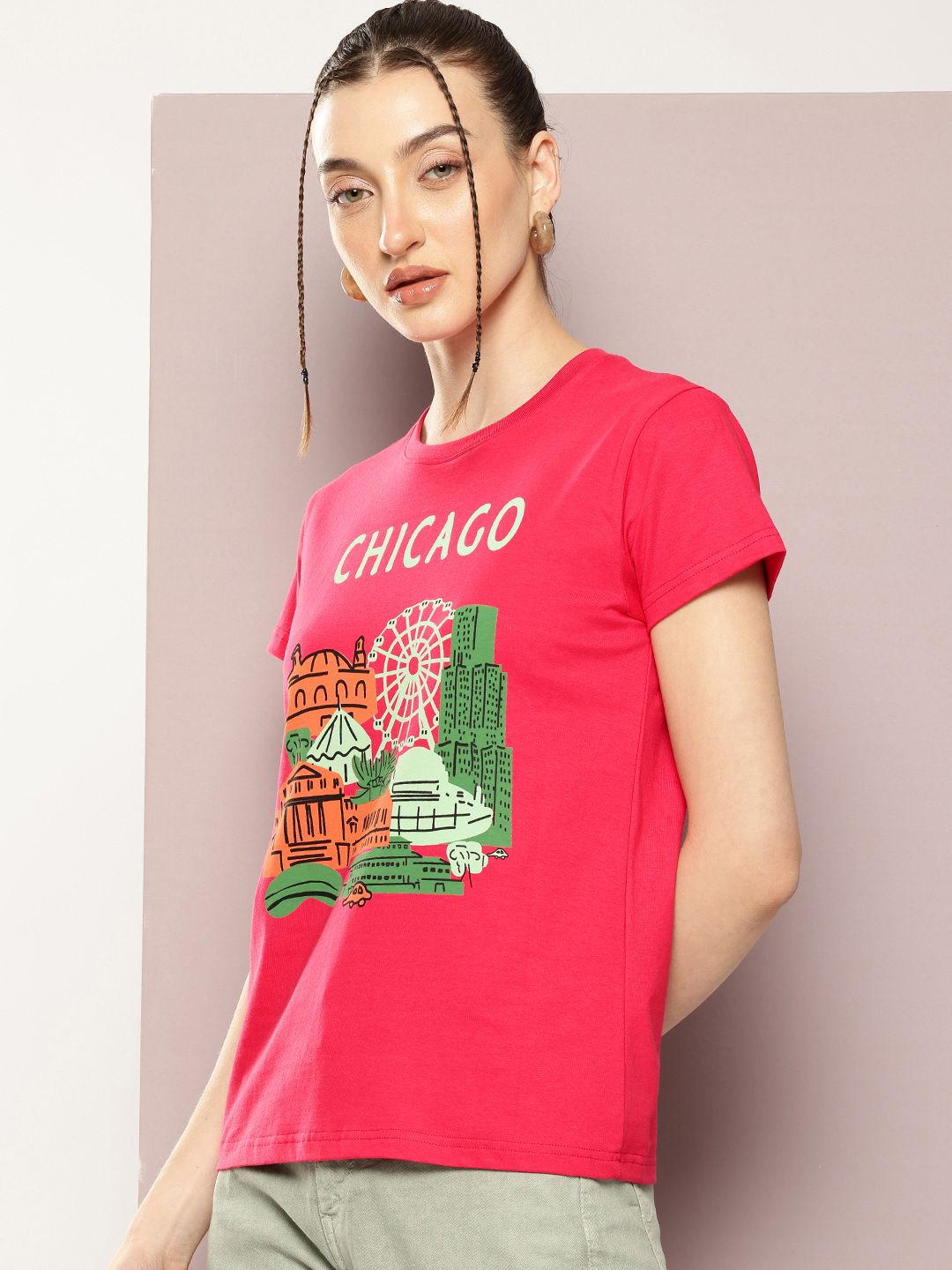 DILLINGER Graphic Printed Pure Cotton T-shirt