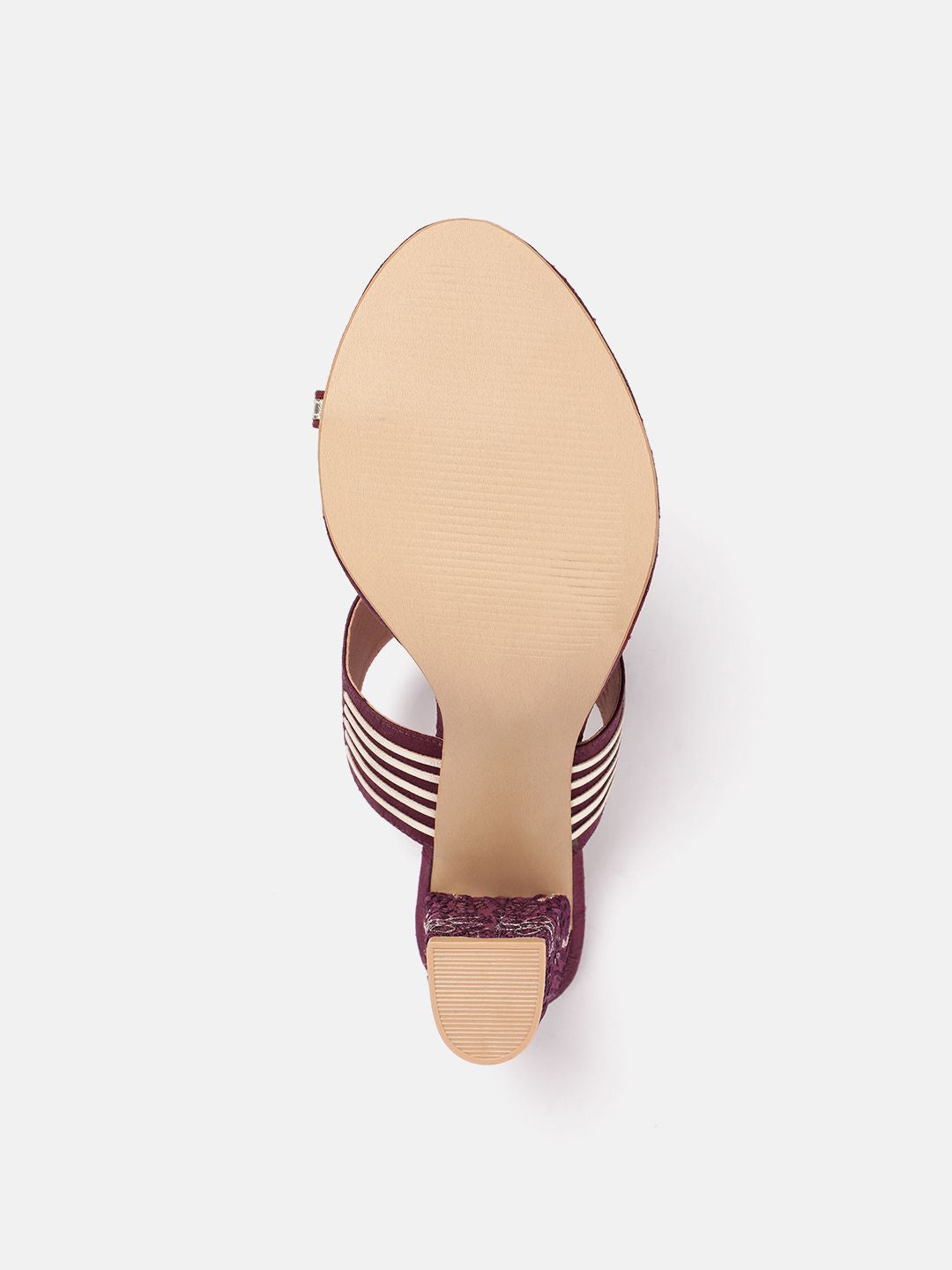 House of Pataudi Ethnic Embellished Block Heels