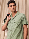 Mr Bowerbird Pure Cotton Liberal Fit Casual Shirt