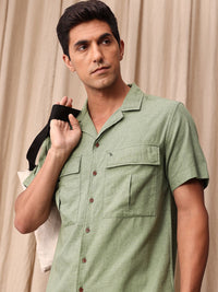 Mr Bowerbird Pure Cotton Liberal Fit Casual Shirt