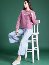 DressBerry Printed Hooded Sweatshirt