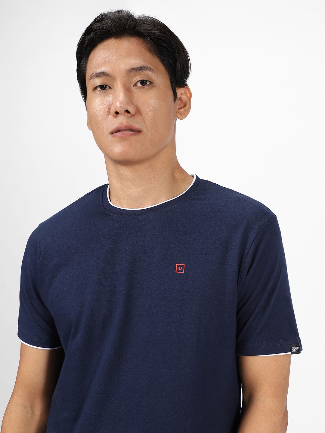 Urbano Fashion Round Neck Slim Fit Bio Finish Pure Cotton T-shirt