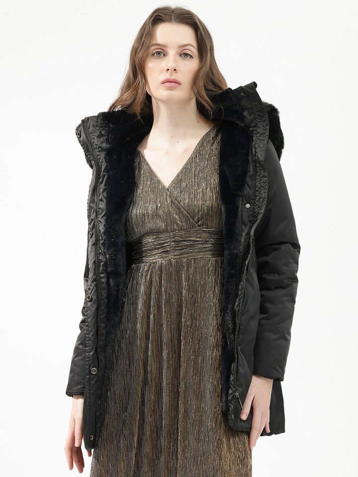 RAREISM Hooded Longline Parka Jacket