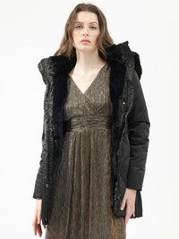 RAREISM Hooded Longline Parka Jacket