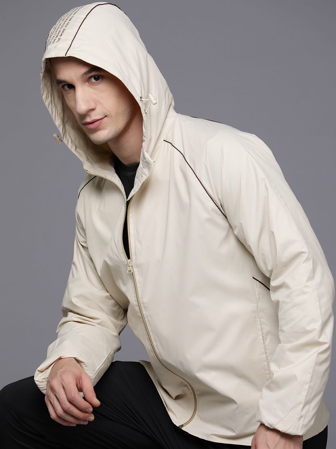 HRX by Hrithik Roshan Rapid-Dry Training Hooded Jacket