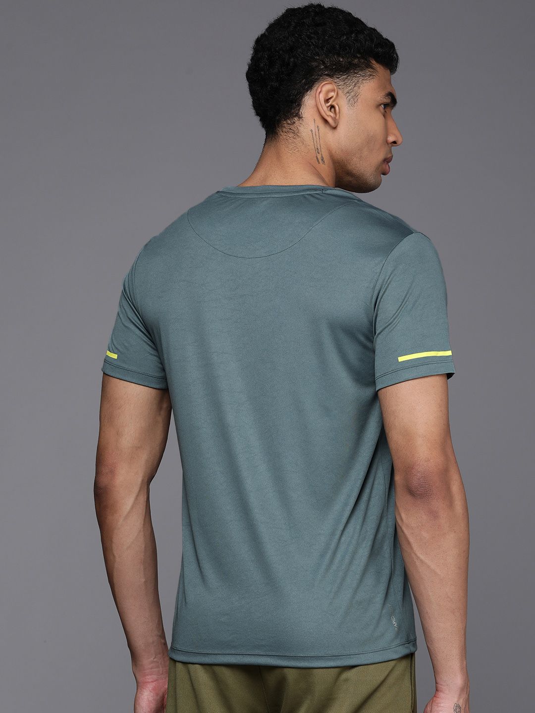 HRX by Hrithik Roshan Flex-Collection Rapid Dry Antimicrobial Finish Printed T-shirt