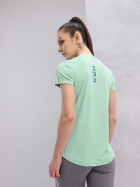 HRX by Hrithik Roshan Contrast Stitch Rapid-Dry Training T-shirt