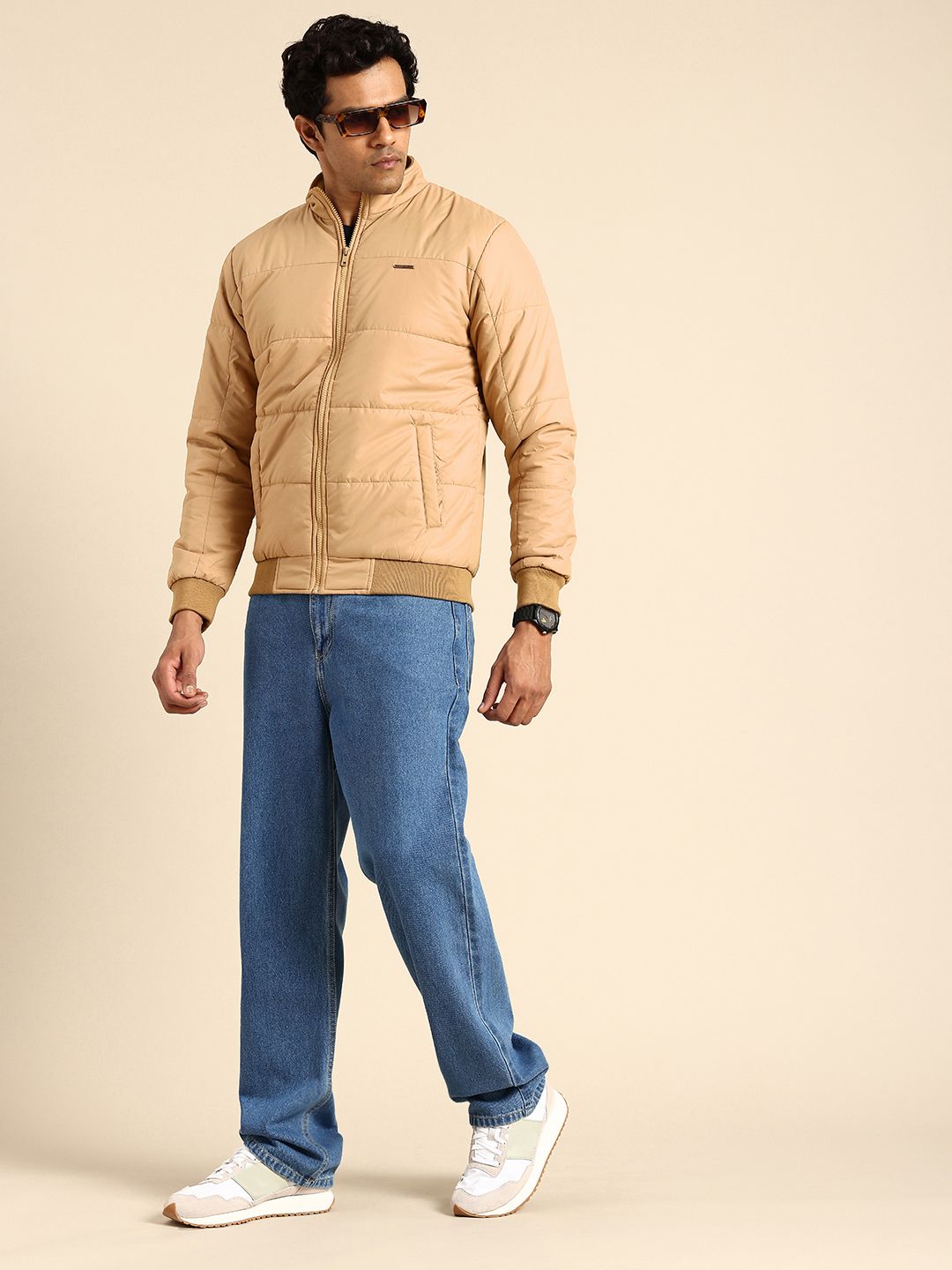 Being Human Mock Collar Bomber Jacket