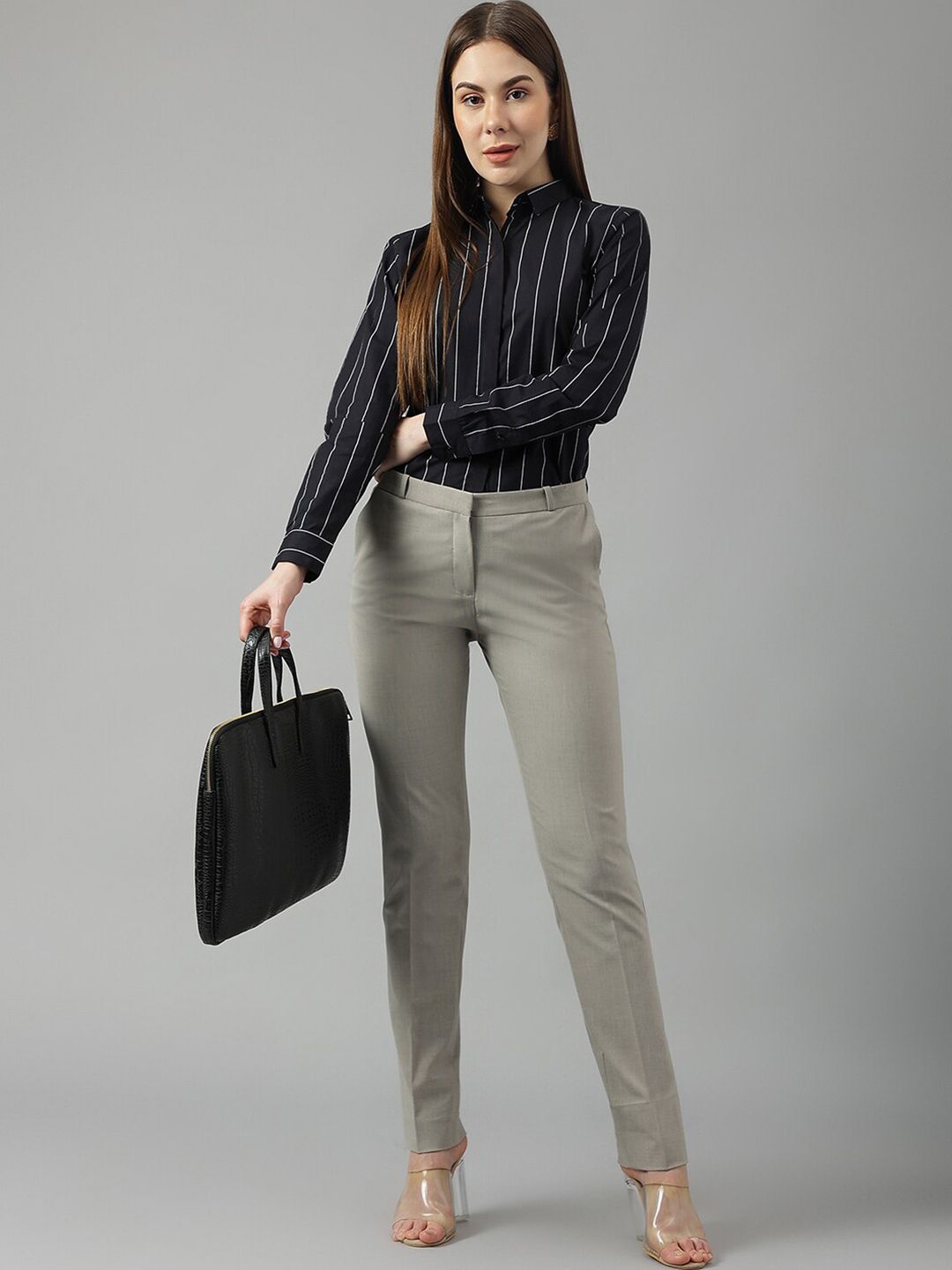 Hancock Sharp Slim Fit Cotton Formal Shirt Cotton