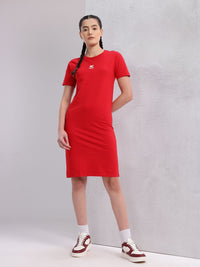HRX by Hrithik Roshan Lifestyle Midi T-shirt Dress