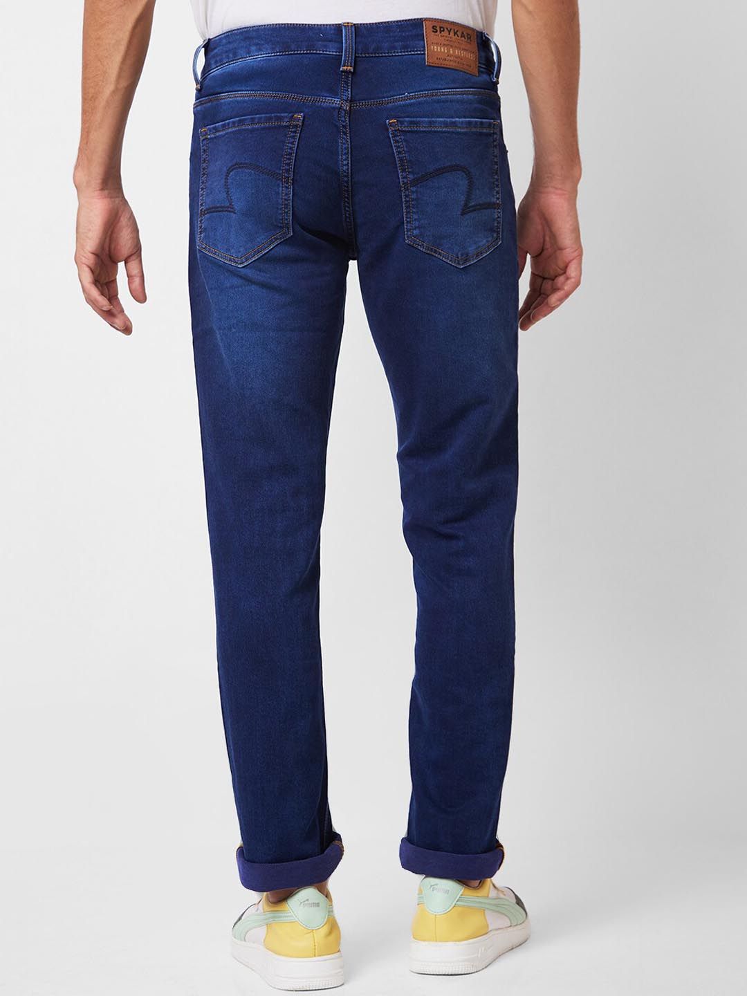 SPYKAR Men Mid Rise Clean Look Light Fade Cotton Jeans