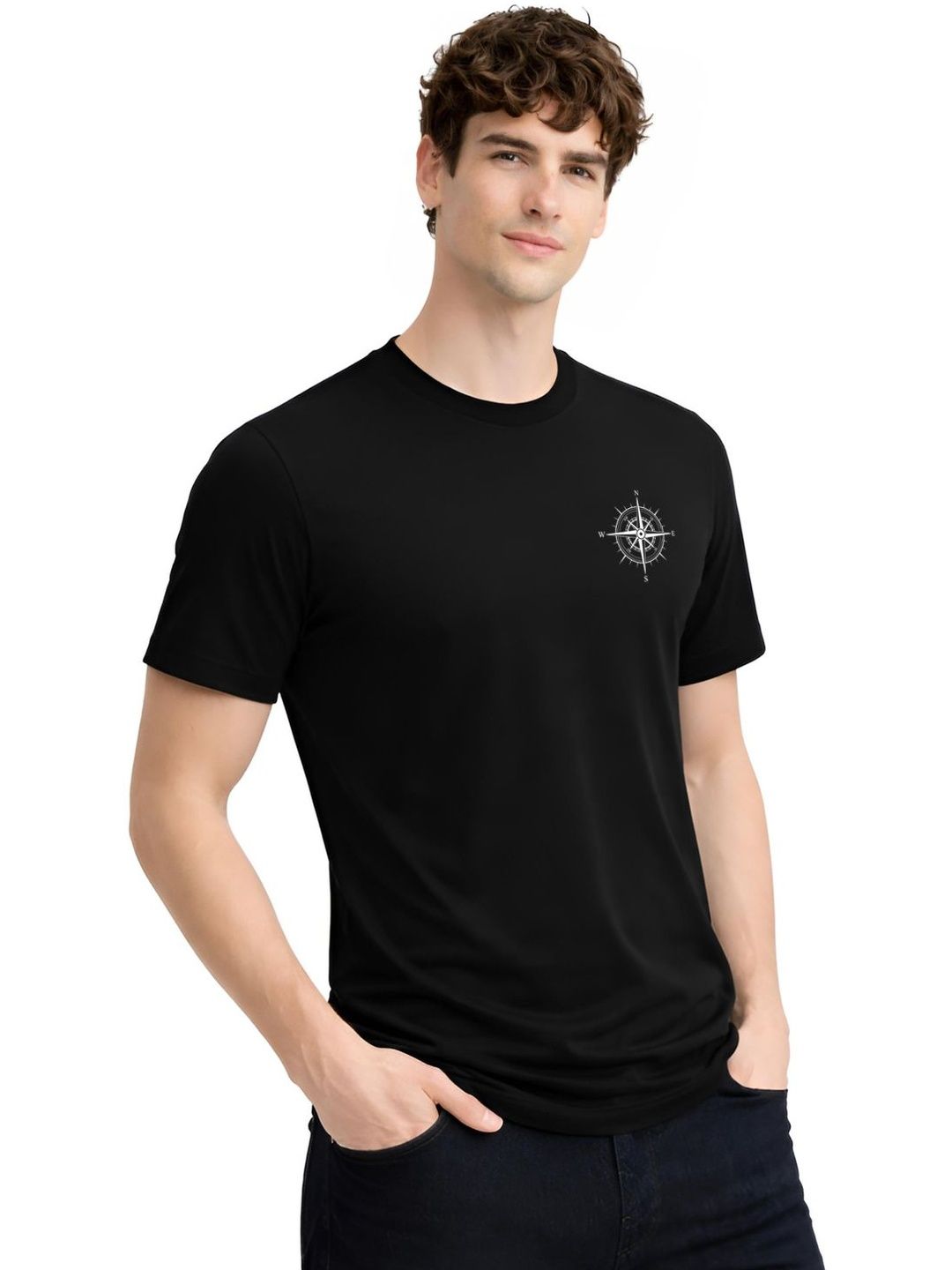 ADRO Men Printed T-shirt