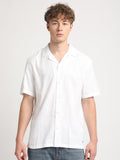 THE BEAR HOUSE Slim Fit Pure Cotton Casual Shirt