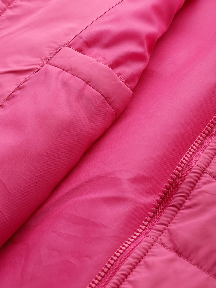 DressBerry Hooded Longline Padded Jacket
