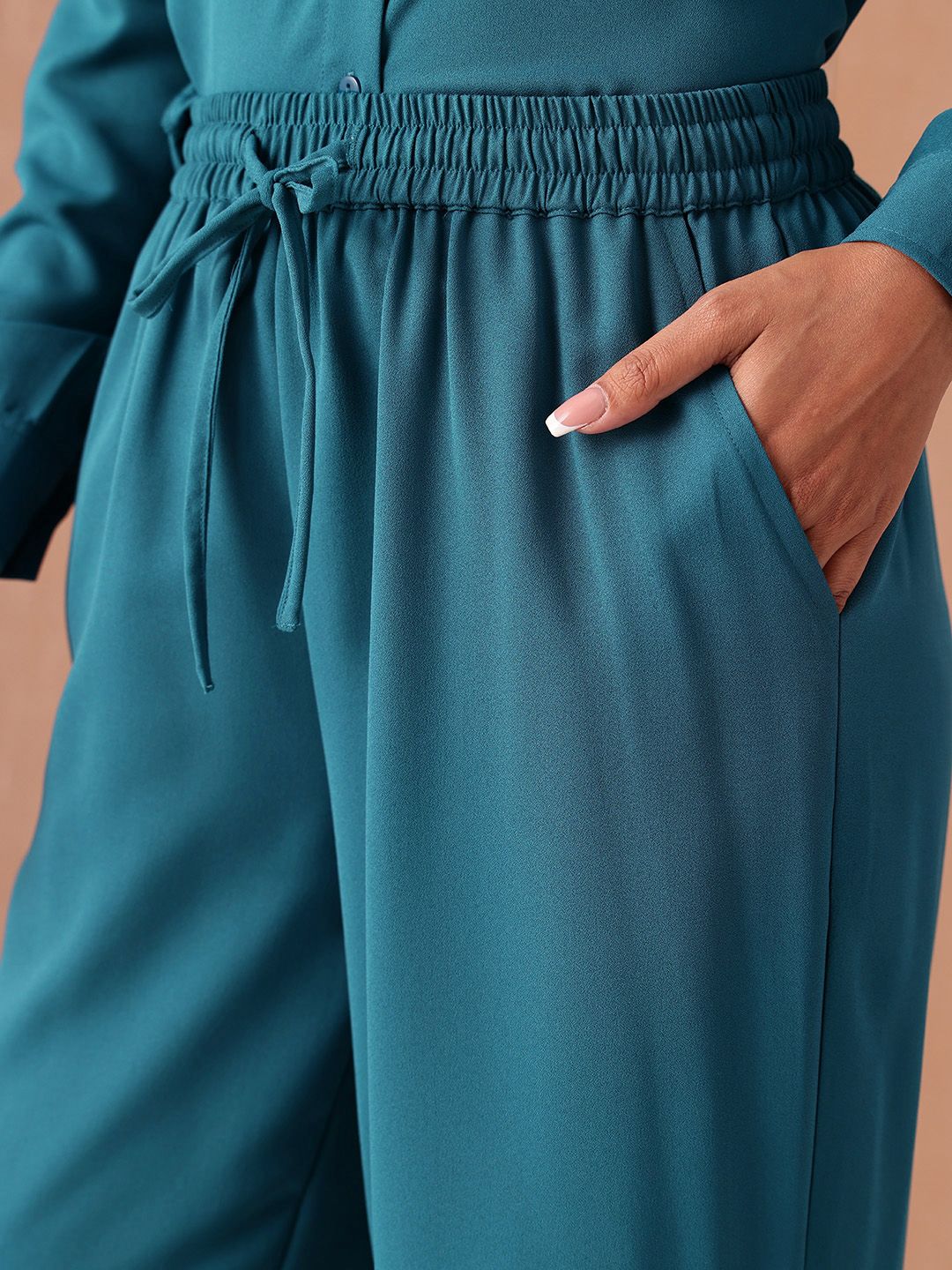 all about you all about you Solid Shirt with Trousers